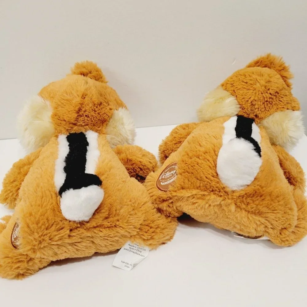 Disney Chip 'n' Dale Plush Pair - Brown and Cream